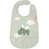 done bydeer Bavaglino Impermeabile con Tasca Happy Clouds Done By Deer Verde