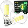 DiCUNO Lampadina LED E27 UltraEfficient Classe A, 7,5W=100W, 4000K, 2 Pezzi