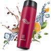 TAVIALO Mug Tazza termica da Viaggio. Thermos Caffé Bottiglia termica Design 460ml per Bevande Calde e Fredde