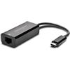 Kensington Adattatore da USB-C a Ethernet CA1100E, Nero, K33475WW