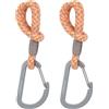 LÄSSIG Ganci per Passeggino Porta Borse Appendere Borse Shopping Borsa per Passeggino 2 pezzi/Stroller Hooks Cord beige/orange/lavende