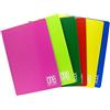Monocolor 10 pz Maxi Quaderni One Color Quadretti 5 mm Carta 80 gr 40 pagine formato A4 Blasetti assortiti 4/5 Elemenatare Scuole Medie