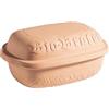 MÄSER 934115 - Pentola in terracotta biologica con coperchio, capacità circa 4,5 l, pentola in ceramica per cottura a vapore delicata e senza grassi, come pentola romana (stufata) per arrosti, stufati