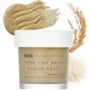 THANKYOU FARMER Rice Pure The Real Scrub Pack 100 ml - Scrub viso riscaldante, scrub coreano con riso, crusca e farina coreana