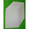 OY OY 100 Fogli (200 Pagine) con 4 buchi in Formato A5 14,5 x 20,5 cm. per raccoglitore con 4 anelli - RIGHE 7 mm. Carta 120G/Mq