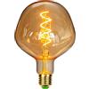 TIANFAN Lampadine LED vintage 4W Dimmerabile Forma irregolare 220/240V Edison Vite E27 Base Specialità Decorativa antica Lampadina Waterdrop