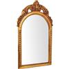 Biscottini Specchio da parete bagno e soggiorno L51,5XPR5XH86 - Specchiera specchio camera da letto - Specchio ingresso e specchio da bagno