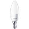 Philips Lighting Philips 929001157730 Lampadina LED Smerigliata a Candela, Plastica, 5.5W, E14, Bianco