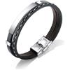 Travis Kane Bracciale Con Targhetta Uomo Gioiello Travis Kane TK-B091S