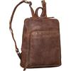 STILORD 'Sally' Vintage Zaino Donna Pelle Piccolo Tablet 10,1 Pollici Zainetto Vera Cuoio Borsa a Tracolla per Città e Tempo Libero, Colore:rovere - marrone