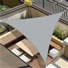 Amazon Brand - Umi UMI Vela Ombreggiante Impermeabile 4x4x4m Triangolare Tenda a Vela Protezione Raggi UV 98% Tenda Parasole per Esterno Giardino Terrazzo - Grigio