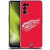 Head Case Designs Licenza Ufficiale NHL Semplice Detroit Red Wings Custodia Cover in Morbido Gel Compatibile con Oppo Reno5 5G / Find X3 Lite