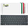 NewNet Keyboards - Tastiera Italiana Compatibile per Notebook Samsung BA59-03527B BA59-03527C BA59-03255A V133660BK1 IT NP530U3C NP530U3B NP540U3C NP535U3C NP-XE500T1C NP532U3C