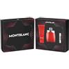 Montblanc Legen Red Cofanetto regalo con Travel size e Docciaschiuma