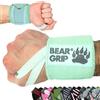 Bear Grip - Fascia di supporto per polsi durante il sollevamento pesi (Fasce Marroni)