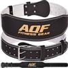AQF Cintura Palestra, Cintura Powerlifting, 4 & 6Largo Pelle Cintura Uomo Donna, Cintura Sollevamento Pesi, Cintura Bodybuilding Acciaio Rullo Fibbia Cintura Lombare Squat