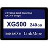 LinkMore XG500 240 GB SATA III da 2,5 (6Gb/s) SSD interno, unità a stato solido, fino a 500 MB/s per Latop e Pc