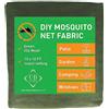 UB-STORE Zanzariera verde 3x3 metri netti | Rete anti-insetti per soffitti da giardino, terrazze, esterni e finestre | Rete di protezione dagli insetti, a maglia fine | Rete per reti da giardino