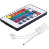 WANGCL 2 PZ 24 Tasti Wireless IR Telecomando con Ricevitore LED Striscia Controller RGB Controller per 3528 5050 SMD RGB LED Strip Lights