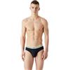 Emporio Armani Men's 3-Pack Mixed Waistband Brief Slip Boxer, Marine/Marine/Marine, XXL (Pacco da 3) Uomini