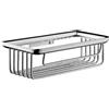 Emco 354500104 System 2 - Ripiano Porta-saponetta a Cestino, 200 x 100 x 60 mm, Colore: Cromato