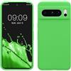 kwmobile Cover per Google Pixel 8 Pro Custodia - Back Case per Smartphone in Silicone TPU - Protezione Gommata - verde lime