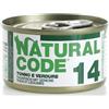 Natural Code per Gatto da 85g Gusto 14 - Tonno e Verdure