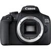 Canon EOS 2000D BK BODY EU26 Corpo della Fotocamera SLR 24,1MPx Cmos 6000x4000 Pixel Nero