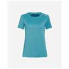 Diadora Super W - T-shirt Running - Donna - Azzurro