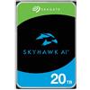 Seagate Hard disk interno 3.5'' 24TB Seagate SkyHawk AI SATA Nero [DHSGTWCT024VE00]