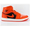 Nike Air Jordan 1 SE - Scarpa Sportiva Alta da Donna in Pelle Arancio