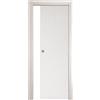 No Brand - porta microtec 210X70 scorrev. frassino bianco