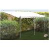 PAPILLON Telo di ricambio per gazebo da appoggio a parete mt 3x4 beige