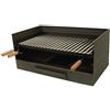 IMEX EL ZORRO Barbecue con griglia in acciaio inox 61 x 40 x 33 cm - 71515