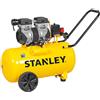 Stanley Compressore silenziato senza olio stanley lt.24 - 1,3 hp - 8 bar - 1500 watt - 230 v