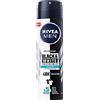 NIVEA MEN Nero & Bianco 48 H Invisible Fresh Spray Antitraspirante per Uomo 150 ml