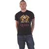 AWDIP Queen Classic Crest T-Shirt, Nero (Schwarz-Schwarz), L Uomo