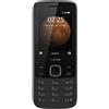 Nokia 225, Sbloccato - 0.06 GB Telefono Cellulare 4G Dual Sim, Display 2.4 a Colori, Bluetooth, Fotocamera, Nero, [Italia]