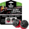 KontrolFreek Levette Performance KontrolFreek Call of Duty: Black Ops Cold War per Xbox One e Xbox Series X | 2 Alte, Convesse| Nere/Rosse