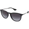 Ray-Ban Erika RB4171 - 622/8G | Occhiali da Sole Graduati o Non Graduati | Prova Online | Unisex | Plastica | Tondi, Panthos, Ovali / Ellittici | Nero | Adrialenti