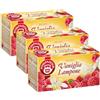Pompadour, Infuso Vaniglia e Lampone, 60 Filtri (3 Confezioni da 20 Filtri), Dolce e Fruttato, Piace anche ai Bambini, Senza Lattosio, Glutine e Allergeni, Vegan