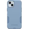 OtterBox Custodia Serie Commuter per iPhone 15 Plus e iPhone 14 Plus, in Denim Croccante (Blu), Sottile e Resistente, Tascabile, con Protezione per Le Porte