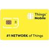 Things Mobile SIM Card GPRS Things Mobile per IoT e M2M con copertura globale e rete multi-operatore GSM/2G/3G/4G LTE, senza costi fissi, senza scadenza e tariffe competitive, con 10 € di credito incluso