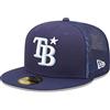 New Era - MLB Tampa Bay Rays 2022 All Star Game Workout 59Fifty Fitted Cap Colore Blu, Blu, 56/57 cm