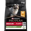 PURINA PRO PLAN Healthy Start Medium Crocchette per Cani Cuccioli con Pollo 4 Sacchi da 3kg