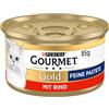 Gourmet Purina Gold, Feine Pastere, Cibo per Gatti di Alta qualità, per Gatti esigenti, 12 Confezioni da 85 g