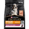Purina Pro Plan Optiderma Medium e Large Adult 7+ Crocchette Cani, 14 kg