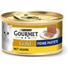 Gourmet PURINA GOURMET Gold, Feine Pastere, Cibo per Gatti di Alta qualità, per Gatti esigenti, 12 Confezioni da 85 g