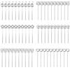 Woohome 60 Pz 6 Forma Filo Metallico Memo Clip per Uffici, Scuole, Supermercati e Matrimonio, Argento