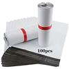 Rshuhx Buste per Spedizione Sacchetti per Spedizioni Borse Postali di Plastica Vestiti Busta Imballaggio Spedizione 120 Micron e Abbigliamento Autoadesive/Impermeabile 30cmX40cm 100pezzi Bianche